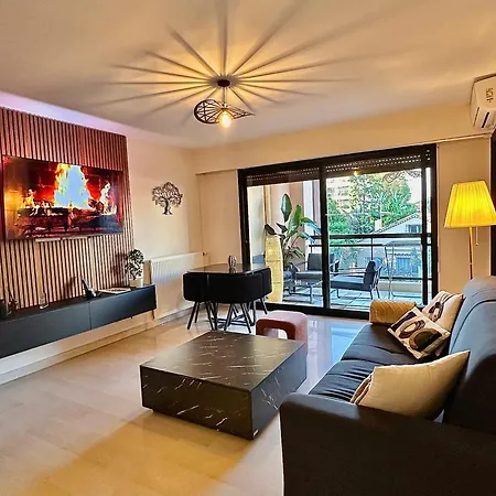 Lejlighed Superbe Climatise Avec Piscine, Terrasse Et Parking Prive - Proche Promenade Des