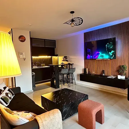 Moderne Climatise Avec Piscine, Terrasse Et Parking - Proche Promenade Des