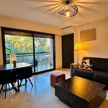 Moderne Climatise Avec Piscine, Terrasse Et Parking - Proche Promenade Des Nicea