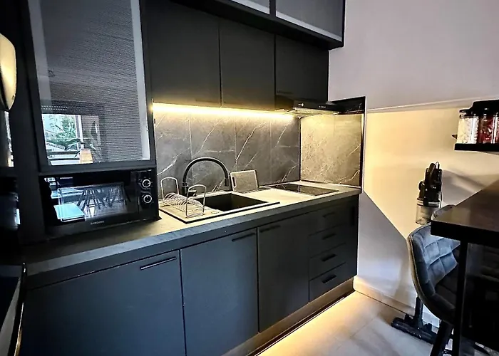 Moderne Climatise Avec Piscine, Terrasse Et Parking - Proche Promenade Des